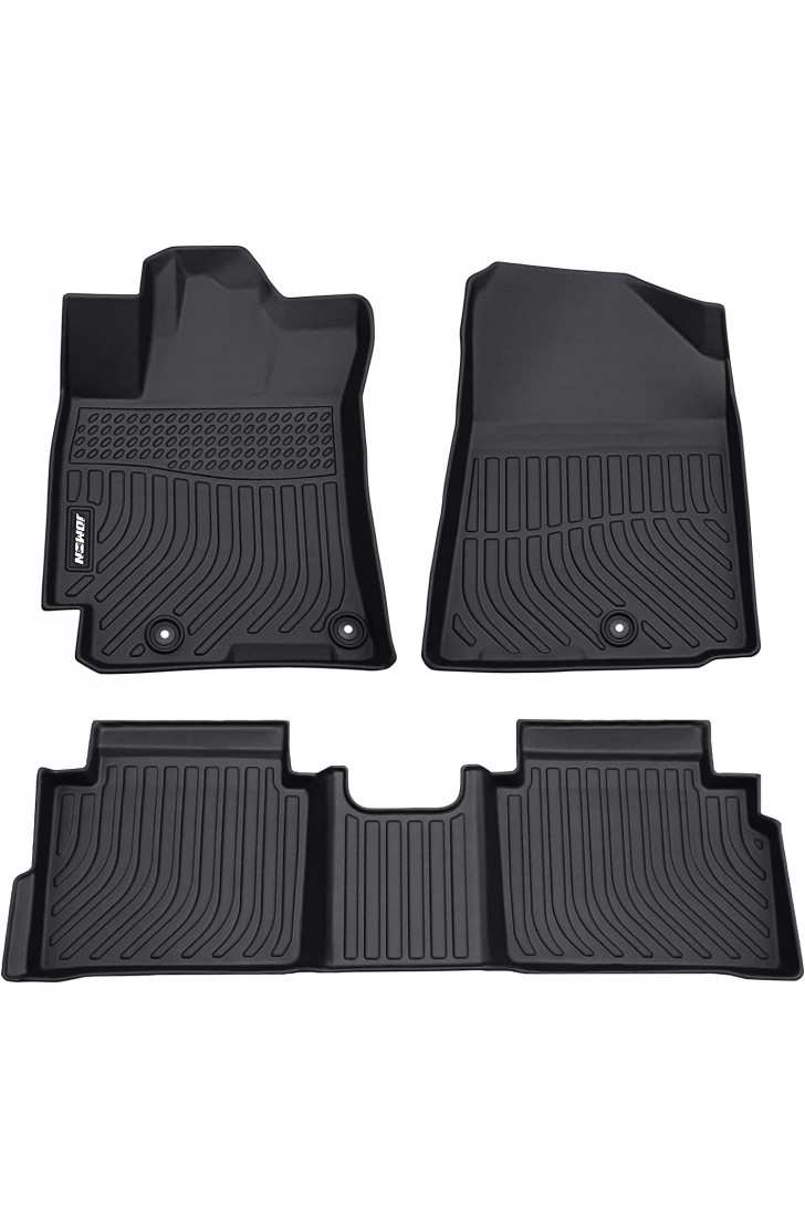 2023 Colorado | Floor Mats | Black | First Row | All-Weather | Bowtie Logo  | Set of 2
